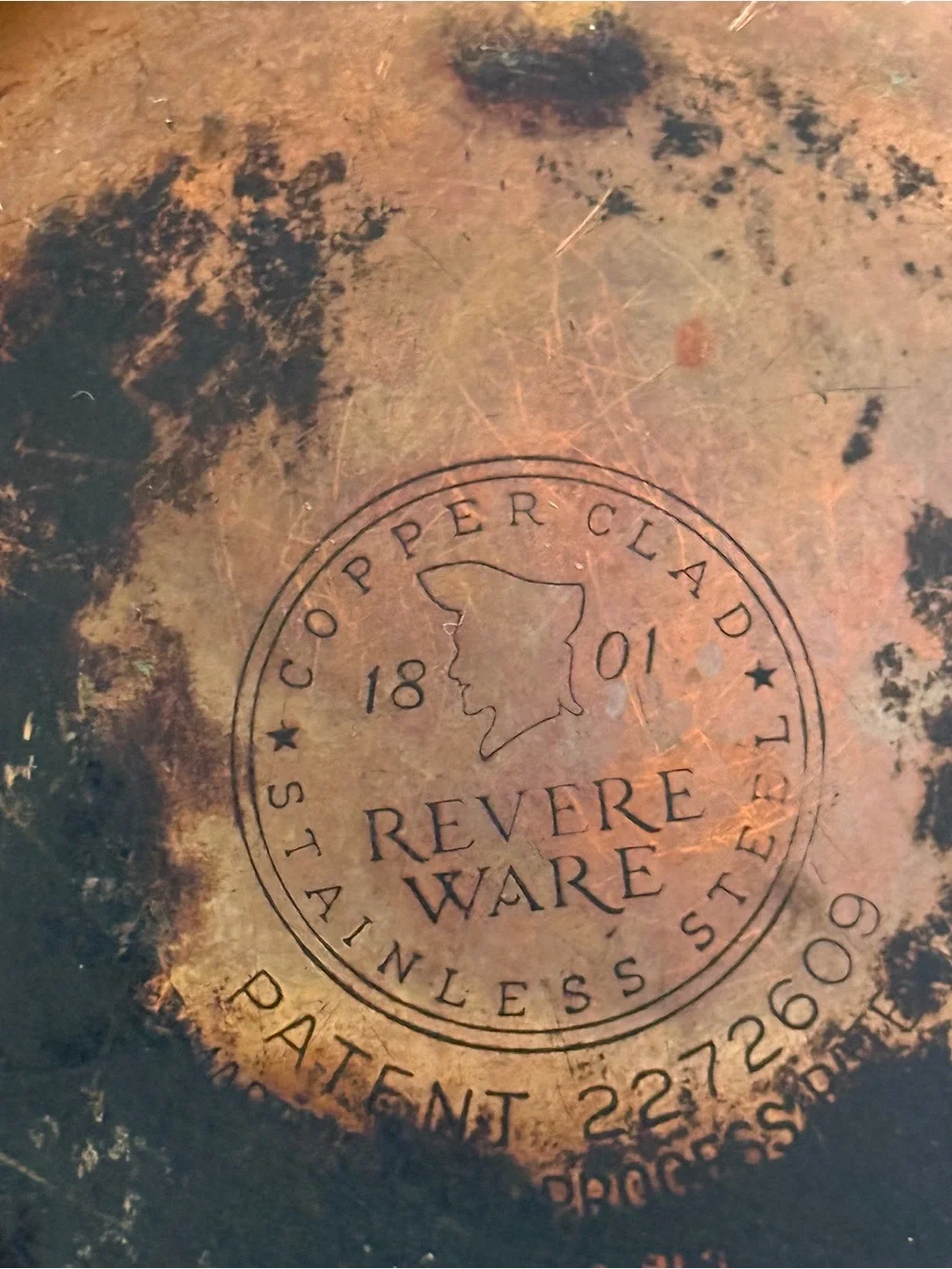 Vintage Revere Ware 1 Cup Measuring Pan Mini Melting Pot Copper‎ Bottom